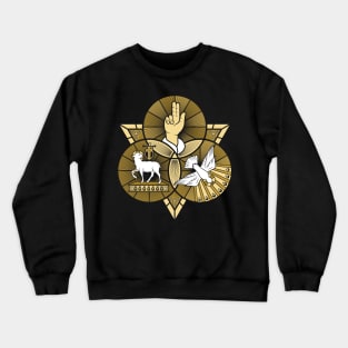 The magnificent seal of the Holy Trinity Crewneck Sweatshirt